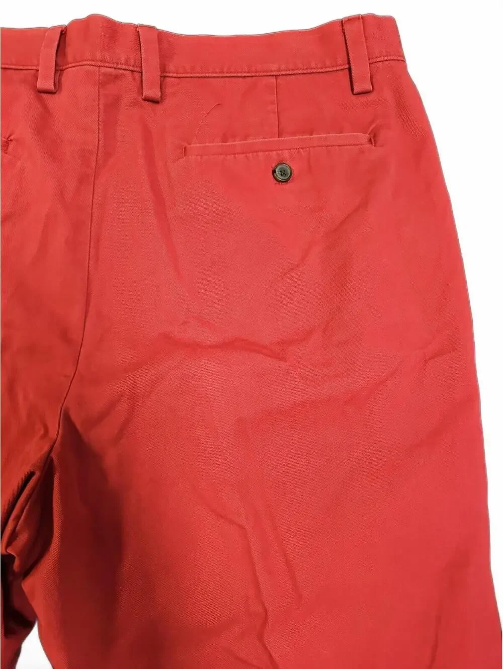 Banana Republic Red Htr Deck Shorts 100% Cotton Size 38